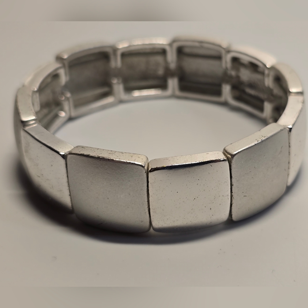 Chunky Silver Bracelet